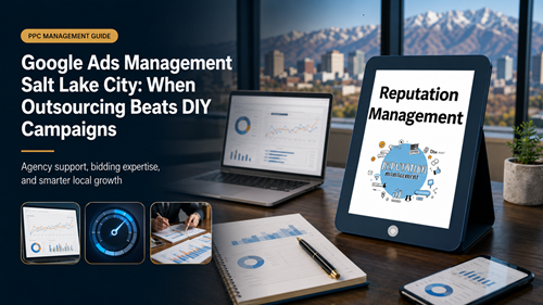 Google Ads Management Salt Lake City campaign dashboard and local lead planning